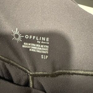 OFFLINE by Aerie real me bootcut Leggings gray